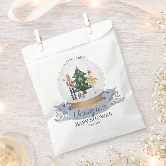 Sachets En Papier Blue Nutcracker Baby shower Faveurs Cookie Treat (Coupé)