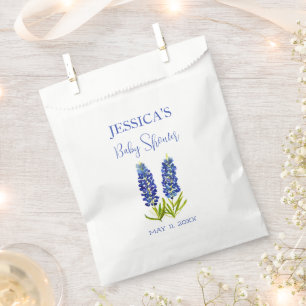 Sachets En Papier Bluebonnets Fleurs Texas Baby shower Girl