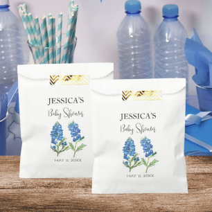 Sachets En Papier Bluebonnets Fleurs Texas Baby shower Girl