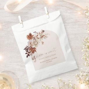 Sachets En Papier Boho automne amour est doux prendre un régal