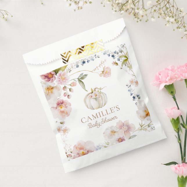 Sachets En Papier Boho Fall Girl Baby shower (Scellé)
