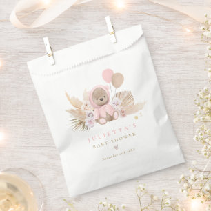 Sachets En Papier Boho Teddy Bear Baby shower Décorations Favoriser 