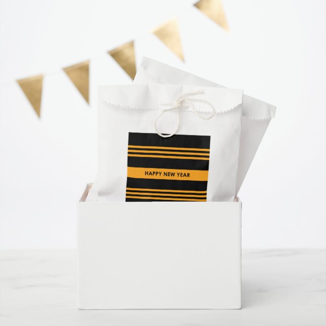 Sachets En Papier Bonne année (Fête)
