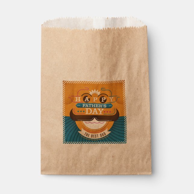Sachets En Papier Bonne Fête des pères (Devant)