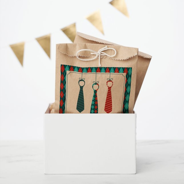 Sachets En Papier Bonne Fête des pères (Fête)