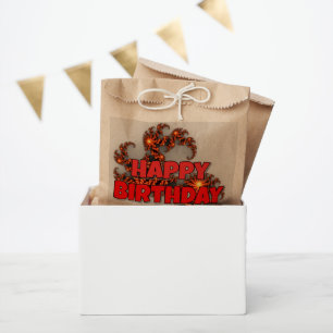 Sachets En Papier Bonne journée bénie. Joyeux Anniversaire