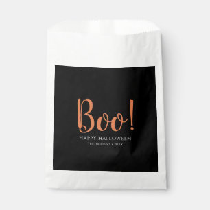 Sachets En Papier Boo Halloween moderne