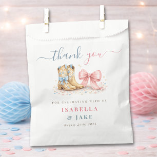 Sachets En Papier Bottes ou arcs remerciement élégant pour la révéla