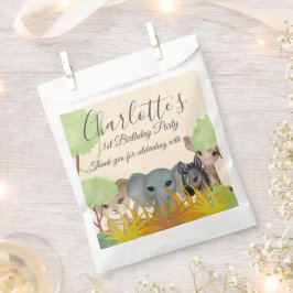 Sachets En Papier Bouddles 1er anniversaire