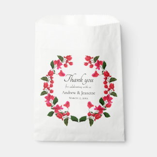 Sachets En Papier Bougainvillea Fleur Mariage Favoriser Sac