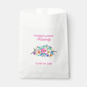 Sachets En Papier Bouquet coloré- Graduations