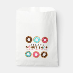 Sachets En Papier Boutique Donut fête d'anniversaire