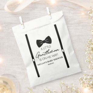 Sachets En Papier Bowtie Suspende Un Petit Baby shower Gentil