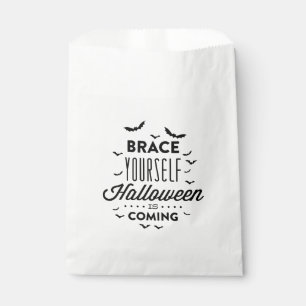 Sachets En Papier BRASSEZ-VOUS HALLOWEEN Halloween Favoriser Sac