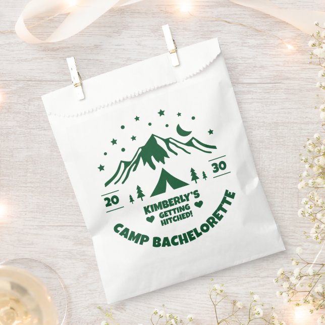Sachets En Papier Bride Camp Bachelorette Party (Coupé)