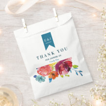 Bright Été coloré Mariage Favor Sac