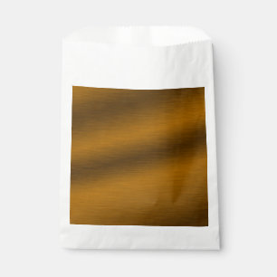 Sachets En Papier Bronze Brossé Faux Élégant