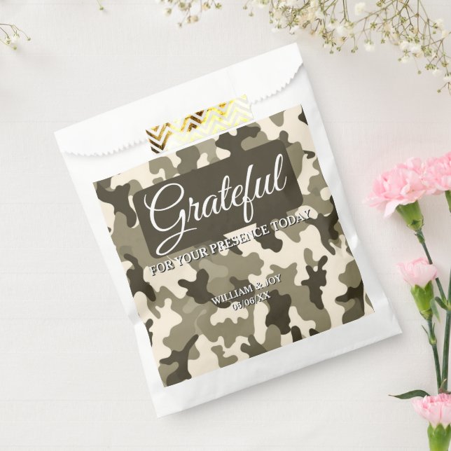 Sachets En Papier Brûlures et boîtes de conserve Camouflage Grateful (Scellé)