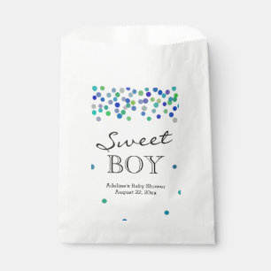 Sachets En Papier Buffet doux de sucrerie de douche de bébé