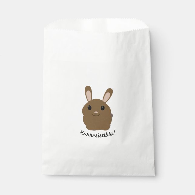 Sachets En Papier Bunny Earresistible (Devant)