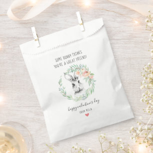 Sachets En Papier Bunny Friend Kids School Valentine's Day Party