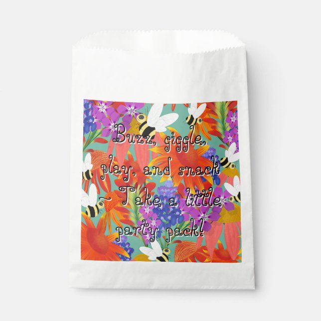 Sachets En Papier BuzzAmongBlooms CandyFaveurs (Devant)