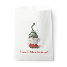 Ça sent comme Noël - gnome 2 Favor Sac