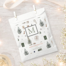 Cadeaux de Noël & Arbres Monogramme