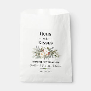 Sachets En Papier Câlins et baisers des jeunes mariés Mariage d'hive