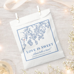 Sachets En Papier Camden Maine Carte L'amour est doux
