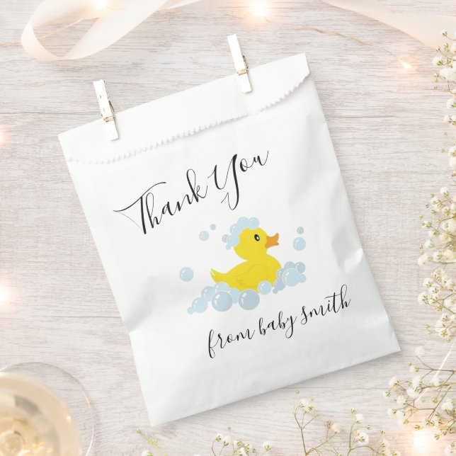 Sachets En Papier Canard en caoutchouc (Coupé)