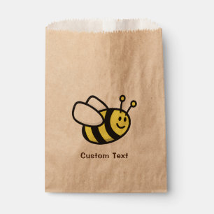 Sachets En Papier Caricature d'abeille