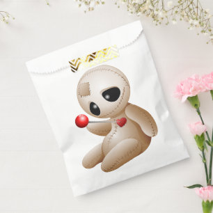 Sachets En Papier Caricature de poupée vaudou en amour
