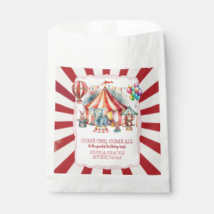 Sachets En Papier Carnaval Budget Cirque Spectacle & Animaux Anniver