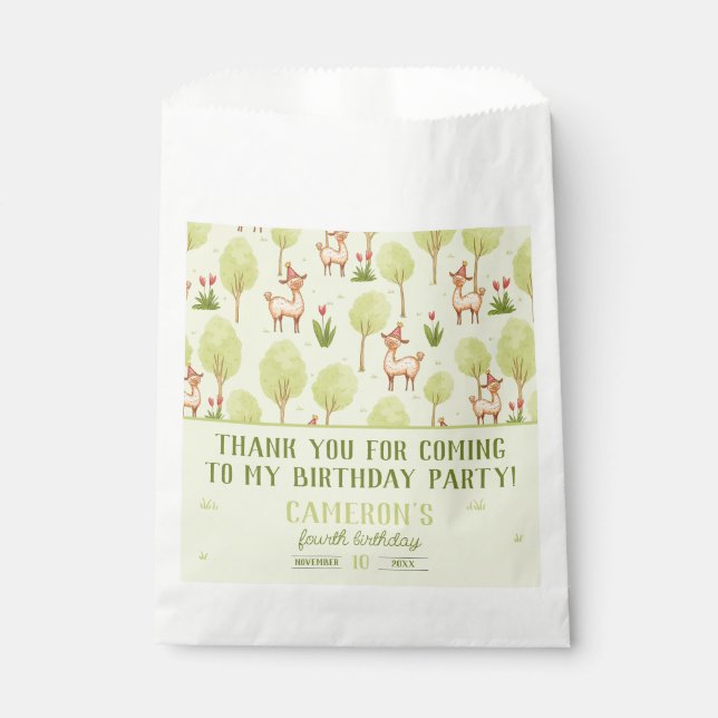 Sachets En Papier Célébration d'anniversaire pour enfants en plein a (Devant)