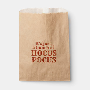 Sachets En Papier C'est juste une bande de Hocus Pocus
