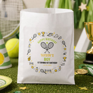 Sachets En Papier C'est l'anniversaire du jeu "Game Time Tennis" - E