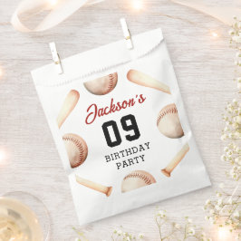 Sachets En Papier C'est l'heure du jeu Baseball fête d'anniversaire