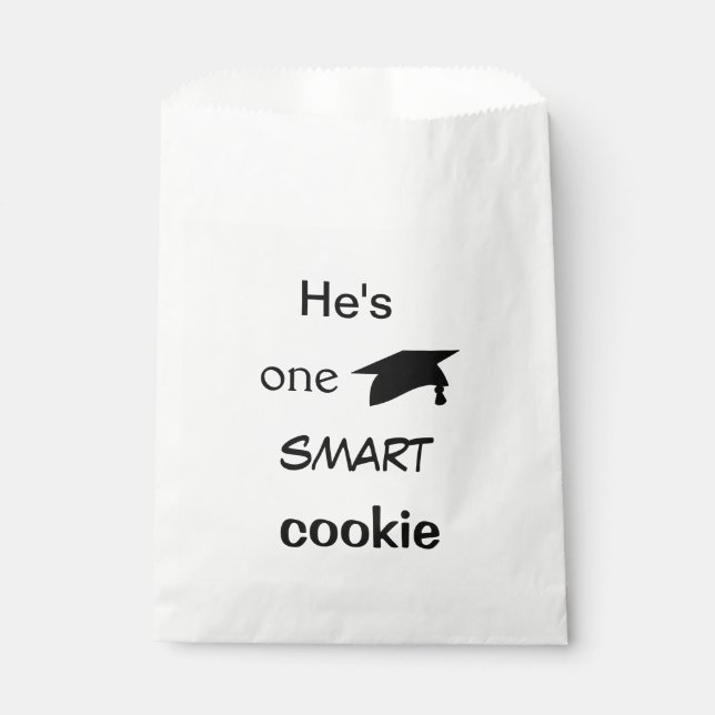 Sachets En Papier C'est un biscuit intelligent (Devant)