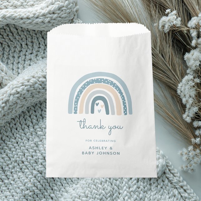 Sachets En Papier C'est un Boy Boho Rainbow Baby shower Merci (Créateur téléchargé)