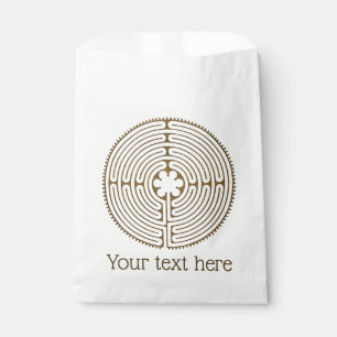 Sachets En Papier Chartres Labyrinthe - Symbole spirituel Antique 1