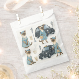 Sachets En Papier Chat avec cabine noire à Londres Angleterre