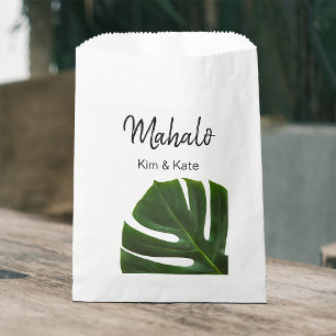 Sachets En Papier Chic Botanique Mahalo Tropical Philodendron Luau