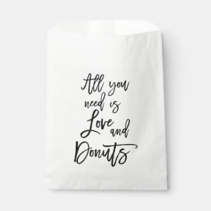 Sachets En Papier Chic lettrage main Tout ce dont vous avez besoin e