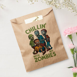 Sachets En Papier Chillin Avec Mes Zombies Halloween Garçons Enfants