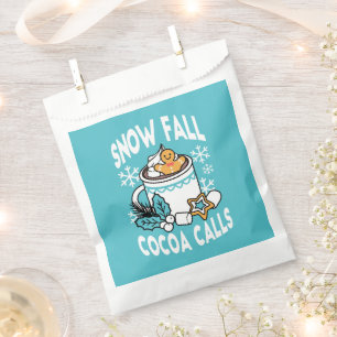 Sachets En Papier Chocolat Chaud et Charme de l'Hiver - Appels de Ca