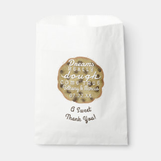 Sachets En Papier Chocolat Chip Cookie Mariage Traite Dreams Dough