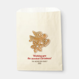Sachets En Papier Christmas Holiday Gingerbread Échange de biscuits