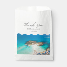 Sachets En Papier Chypre Mariage Favor Protaras Merci Photo