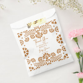 Sachets En Papier Cielito lindo terracotta baby shower mexicain